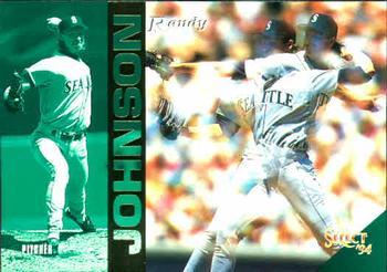 #19 Randy Johnson - Seattle Mariners - 1994 Select Baseball