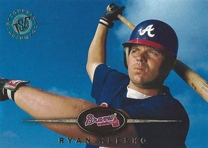 #19 Ryan Klesko - Atlanta Braves - 1995 Stadium Club Baseball
