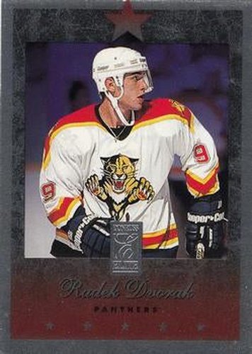 #19 Radek Dvorak - Florida Panthers - 1995-96 Donruss Elite Hockey