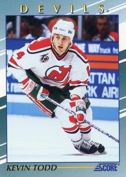 #19 Kevin Todd - New Jersey Devils - 1992-93 Score Young Superstars Hockey