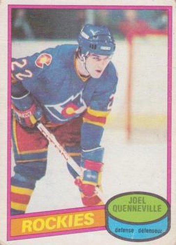 #19 Joel Quenneville - Colorado Rockies - 1980-81 O-Pee-Chee Hockey