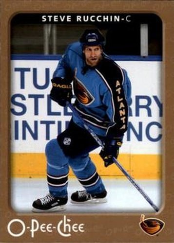 #19 Steve Rucchin - Atlanta Thrashers - 2006-07 O-Pee-Chee Hockey