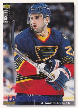 #19 Ian Laperriere - St. Louis Blues - 1995-96 Collector's Choice Hockey