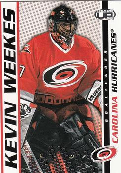 #19 Kevin Weekes - Carolina Hurricanes - 2003-04 Pacific Heads Up Hockey