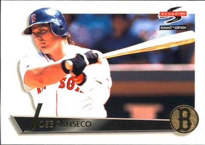 #19 Jose Canseco - Boston Red Sox - 1995 Summit Baseball