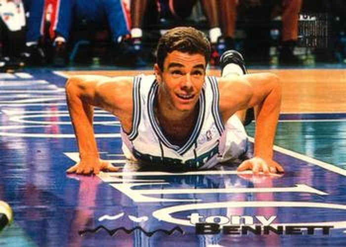 #19 Tony Bennett - Charlotte Hornets - 1993-94 Stadium Club Basketball
