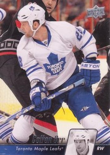 #19 Colton Orr - Toronto Maple Leafs - 2010-11 Upper Deck Hockey