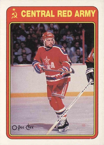 #1R Ilya Byakin - Central Red Army - 1990-91 O-Pee-Chee Hockey - Central Red Army