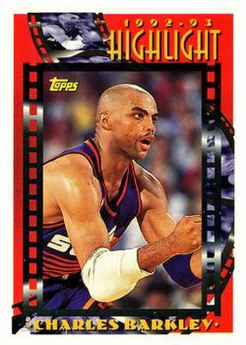 #1 Charles Barkley - Phoenix Suns - 1993-94 Topps Basketball