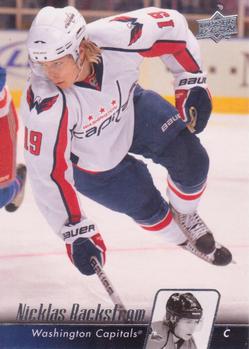 #1 Nicklas Backstrom - Washington Capitals - 2010-11 Upper Deck Hockey