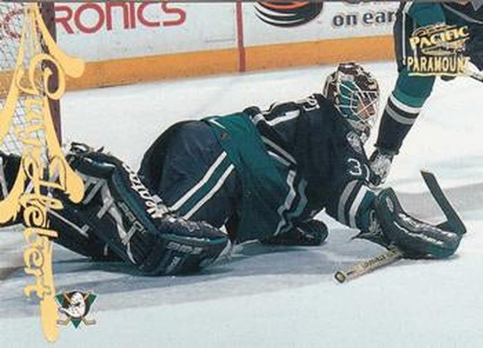 #1 Guy Hebert - Anaheim Mighty Ducks - 1997-98 Pacific Paramount Hockey