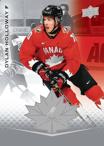 #3 Dylan Holloway - Canada - 2021-22 Upper Deck Team Canada Juniors Hockey