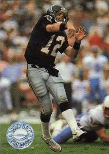 #1 Chris Miller - Atlanta Falcons - 1991 Pro Set Platinum Football