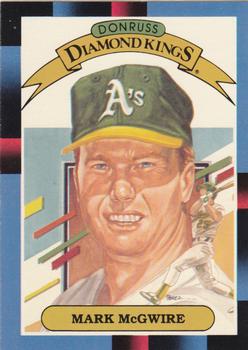 #1 Mark McGwire - Oakland Athletics - 1988 Donruss Baseball