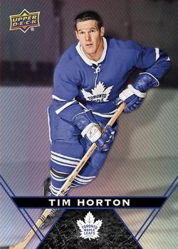 #1 Tim Horton - Toronto Maple Leafs - 2018-19 Upper Deck Tim Hortons Hockey