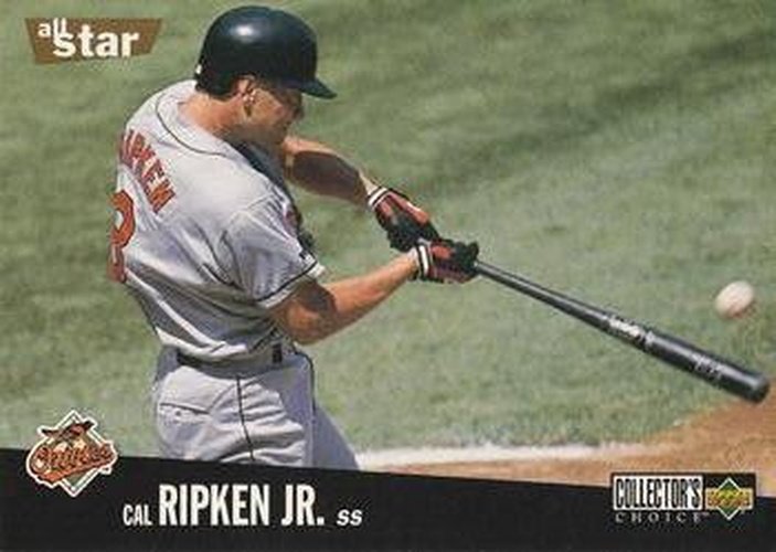 #1 Cal Ripken Jr. - Baltimore Orioles - 1996 Collector's Choice Baseball