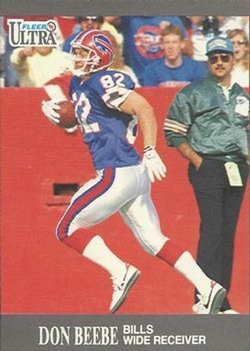 #1 Don Beebe - Buffalo Bills - 1991 Ultra Football