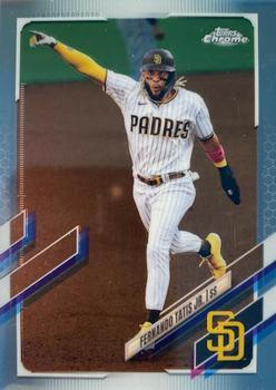 #1 Fernando Tatis Jr. - San Diego Padres - 2021 Topps Chrome Baseball