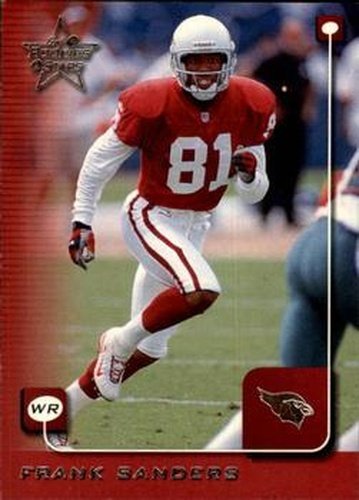 #1 Frank Sanders - Arizona Cardinals - 1999 Leaf Rookies & Stars Football