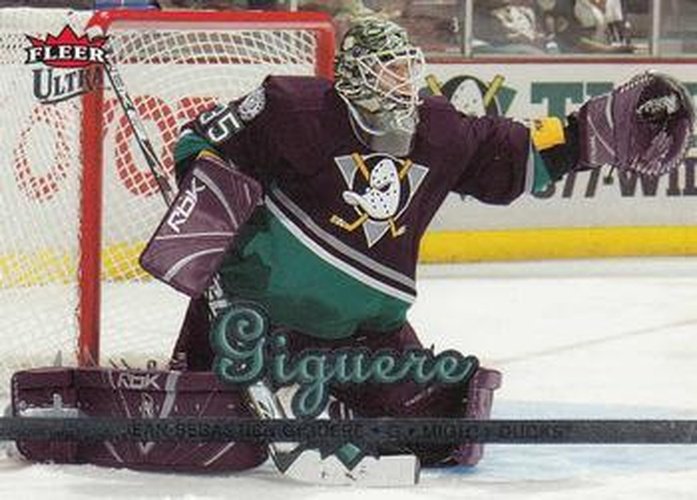 #1 Jean-Sebastien Giguere - Anaheim Mighty Ducks - 2005-06 Ultra Hockey