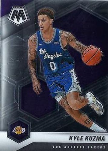 #1 Kyle Kuzma - Los Angeles Lakers - 2020-21 Panini Mosaic Basketball