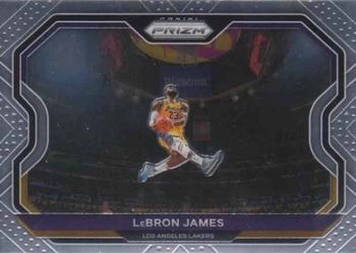 #1 LeBron James - Los Angeles Lakers - 2020-21 Panini Prizm Basketball