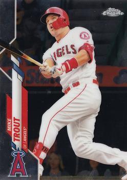 #1 Mike Trout - Los Angeles Angels - 2020 Topps Chrome Baseball