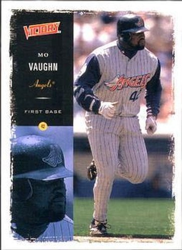 #1 Mo Vaughn - Anaheim Angels - 2000 Upper Deck Victory Baseball