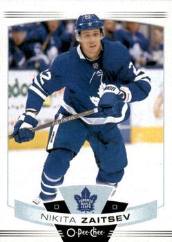 #1 Nikita Zaitsev - Toronto Maple Leafs - 2019-20 O-Pee-Chee Hockey