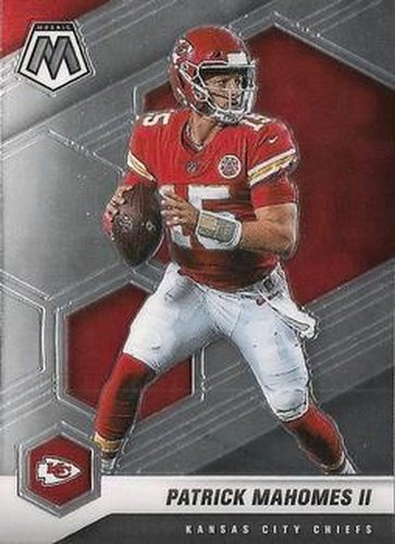 #1 Patrick Mahomes II - Kansas City Chiefs - 2021 Panini Mosaic Football