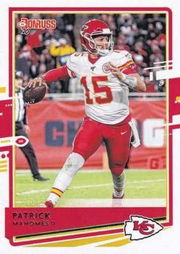 #1 Patrick Mahomes II - Kansas City Chiefs - 2020 Donruss Football