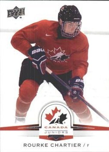 #1 Rourke Chartier - Canada - 2014-15 Upper Deck Team Canada Juniors Hockey