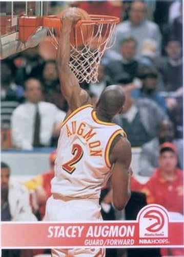 #1 Stacey Augmon - Atlanta Hawks - 1994-95 Hoops Basketball