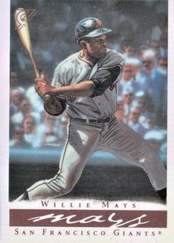 #1 Willie Mays - San Francisco Giants - 2003 Topps Gallery Hall of Fame - Artist's Proofs Baseball
