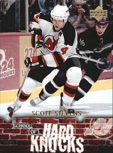 #HK1 Scott Stevens - New Jersey Devils - 2005-06 Upper Deck Hockey - School of Hard Knocks