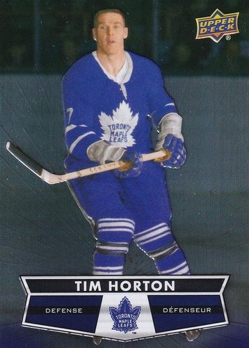 #1 Tim Horton - Toronto Maple Leafs - 2021-22 Upper Deck Tim Hortons Hockey