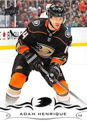 #1 Adam Henrique - Anaheim Ducks - 2018-19 Upper Deck Hockey