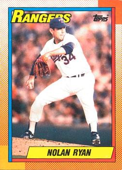 #1 Nolan Ryan - Texas Rangers - 1990 O-Pee-Chee Baseball