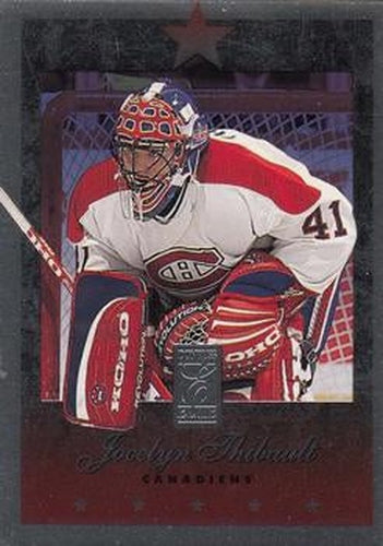 #1 Jocelyn Thibault - Montreal Canadiens - 1995-96 Donruss Elite Hockey
