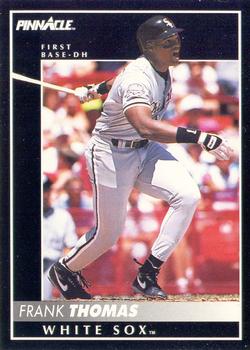 #1 Frank Thomas - Chicago White Sox - 1992 Pinnacle Baseball