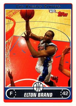 #1 Elton Brand - Los Angeles Clippers - 2006-07 Topps Basketball