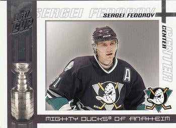 #1 Sergei Fedorov - Anaheim Mighty Ducks - 2003-04 Pacific Quest for the Cup Hockey