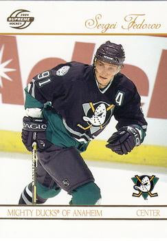 #1 Sergei Fedorov - Anaheim Mighty Ducks - 2003-04 Pacific Supreme Hockey