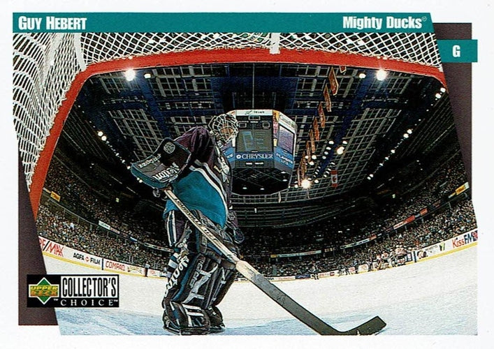 #1 Guy Hebert - Anaheim Mighty Ducks - 1997-98 Collector's Choice Hockey