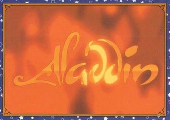 #1 Arabian Nights - 1993 Panini Aladdin