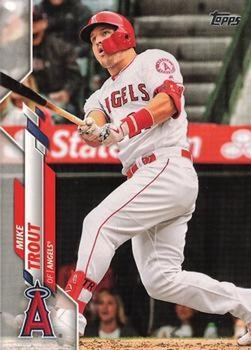 #1 Mike Trout - Los Angeles Angels - 2020 Topps Baseball