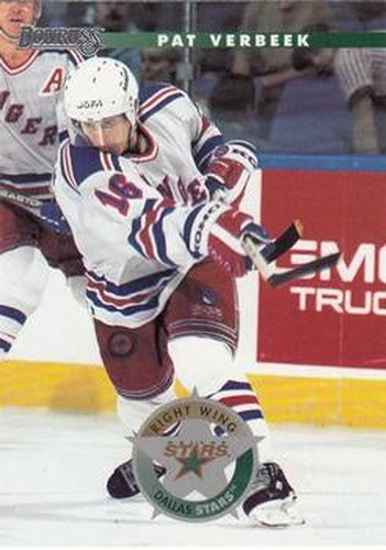 #200 Pat Verbeek - Dallas Stars - 1996-97 Donruss Hockey