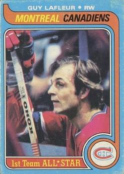 #200 Guy Lafleur - Montreal Canadiens - 1979-80 O-Pee-Chee Hockey