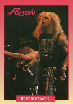 #200 Bret Michaels - 1991 Brockum Rock Cards