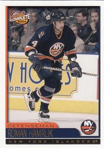 #200 Roman Hamrlik - New York Islanders - 2003-04 Pacific Complete Hockey